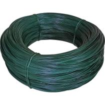 Arame revestido com PVC verde BWG 20 50 kg VONDER Arame revestido com PVC verde BWG 20 50 kg VONDER