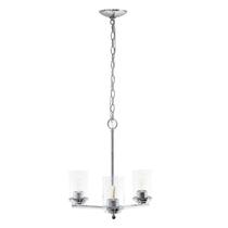 Araña Elegant Designs PT1018-CHR 38 cm 3 luces cromada Araña Elegant Designs PT1018-CHR 38 cm 3 luces cromada
