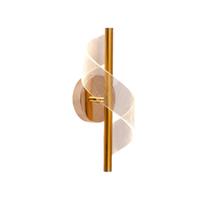 Arandea Moderna LED Espiral 3 em 1 Bivolt Cor Dourado
