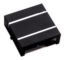 Arandela 2 Foco 2 Friso Externa Parede Muro Alumínio Ar1112 Arandela 2 Foco 2 Friso Externa Parede Muro Alumínio Ar1112