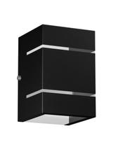 Arandela 6x Preta slim Externa: Estilo E Segurança Para Suas Noites