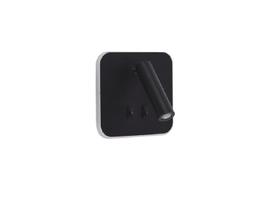 Arandela Acker Led Com Interruptor Preto Astraled Arandela Acker Led Com Interruptor Preto Astraled