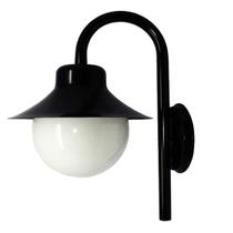 Arandela Aço Fosco 228 Preto - Ideal