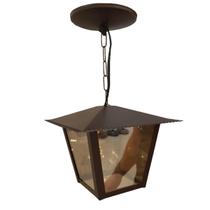 Arandela Aço Fosco - Marrom - Ideal