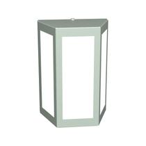 Arandela aco trapezio meia face id