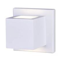 Arandela Alumínio Branco, Lâmpada Halopin LED, 958 G9 IDEAL