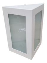 Arandela Alumínio Triângulo 2 Vidros Bl12 Muro/parede Bivolt Arandela Alumínio Triângulo 2 Vidros Bl12 Muro/parede Bivolt