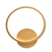 Arandela Aro Dourado Fosco 22cm Led 14W 3000K Bivolt 16471-PL Arandela Aro Dourado Fosco 22cm Led 14W 3000K Bivolt 16471-PL