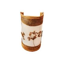 Arandela Artesanal 25x15x12cm: Mod. VEG-01 Arandela Artesanal 25x15x12cm: Mod. VEG-01