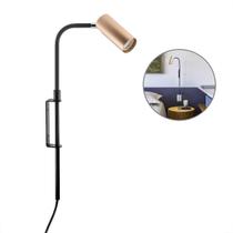 Arandela Articulada Cabeceira Com Interruptor Mr11 Lup86 Arandela Articulada Cabeceira Com Interruptor Mr11 Lup86