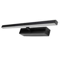 Arandela Articulável Para Espelho Banheiro Lavabo Midi Preta Arandela Articulável Para Espelho Banheiro Lavabo Midi Preta