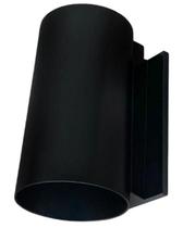 Arandela Atenas Externa Facho Simples Preta