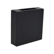 Arandela blumenau clean led quadrada 3w 3000k 2 facho ip66 preto Arandela blumenau clean led quadrada 3w 3000k 2 facho ip66 preto