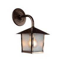 Arandela Blumenau Colonial Nina Quadrada Vidro Pontilhado E2