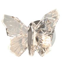 Arandela Borboleta Cromada 20cm Led 8W 3000K Bivolt 15690-PL