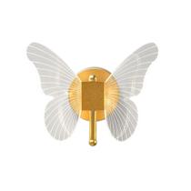 Arandela Borboleta Dourado 26cm Led 7W 3 em 1 Bivolt 15737-PL Arandela Borboleta Dourado 26cm Led 7W 3 em 1 Bivolt 15737-PL