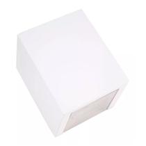Arandela Box 2 Focos Branca 1G9 10x12cm Arandela Box 2 Focos Branca 1G9 10x12cm