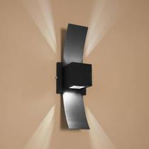 Arandela Box Com Aba 2 Focos Externa e Interna