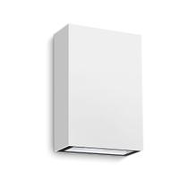 Arandela Branca 12cm LED 4W 3000K Bivolt Muro Parede Externa DS9831 Delis Arandela Branca 12cm LED 4W 3000K Bivolt Muro Parede Externa DS9831 Delis