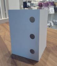 Arandela Branca 3 furos em alumínio