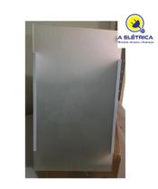 arandela branca de 30cm de altura, 13cm largura com vidro jateado arandela branca de 30cm de altura, 13cm largura com vidro jateado