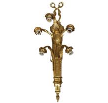 Arandela Bronze Classico 05 Lampadas Trabalhado Arandela Bronze Classico 05 Lampadas Trabalhado