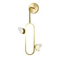 Arandela Butterfly Moderno Dourado 14W 3 em 1 Arandela Butterfly Moderno Dourado 14W 3 em 1
