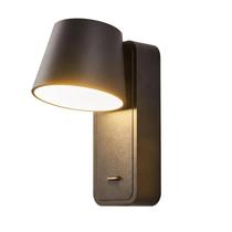 Arandela Cabeceira Leitura Switch Preto 15cm Led 6W 3000K Bivolt DS8330 Delis Arandela Cabeceira Leitura Switch Preto 15cm Led 6W 3000K Bivolt DS8330 Delis