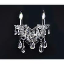 Arandela Classica Cristais Lapidados c Pingentes Impecavel Arandela Classica Cristais Lapidados c Pingentes Impecavel