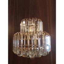 Arandela Classica Cristal Pingentes e Bolas Alto Design Arandela Classica Cristal Pingentes e Bolas Alto Design