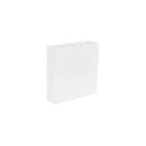 Arandela Cleanled Branco Quadrado 3w 3000k Abs 2 Fachos Ip65 - Blumenau Iluminação