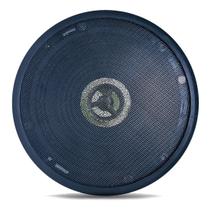 Arandela Coaxial Com Tweeter Caixa Som Ambiente Preta Embutir Teto
