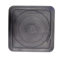 Arandela Coaxial Quadrada 6 Polegadas Preta DSK CQ 670 PPN