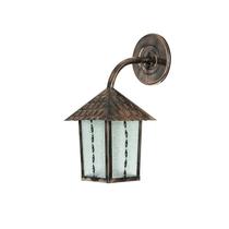 Arandela Colonial Quad.Vidro Pontilhado Cobre Blumenau Arandela Colonial Quad.Vidro Pontilhado Cobre Blumenau