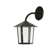 Arandela Colonial Sext. Vd Liso 1xE27 Preto - (109400 01) - Base Icms ST: 0,00 - Valor Icms ST: 0,00