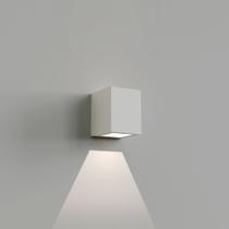 Arandela com led branca um facho 3w ip5411x8x9cm