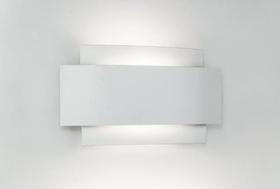 Arandela courbe led 6W 2700K 127V 216X122X48MM branco total 335LED1BT - Newline Arandela courbe led 6W 2700K 127V 216X122X48MM branco total 335LED1BT - Newline