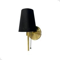 Arandela Cúpula Tecido Tocheiro String Lixado E27 Vintage Arandela Cúpula Tecido Tocheiro String Lixado E27 Vintage