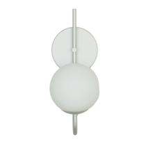 Arandela Curva Globo 12 Jabuticaba Cinza Fosco Arandela Curva Globo 12 Jabuticaba Cinza Fosco