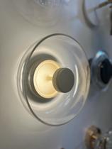 Arandela Dalli champagne com vidro transparente 3.000k bivolt cod. 1183/1- SPOTLINE