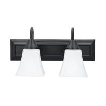 Arandela de Banheiro Luminance Lexington 2 Luzes Preta e Branca Arandela de Banheiro Luminance Lexington 2 Luzes Preta e Branca