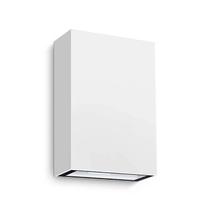 Arandela de Efeito Externa Slim Duplo Facho Duo LED 6W Branco Quente 3000K Bivolt - Branco