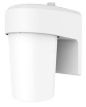 Arandela de lanterna externa HALO FE LED branco de 1 luz com LED do crepúsculo ao amanhecer Arandela de lanterna externa HALO FE LED branco de 1 luz com LED do crepúsculo ao amanhecer