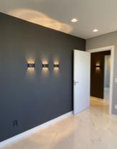 Arandela de led 6w 3000k 6 leds uso interno e externo