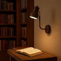 Arandela de Parede Carolee com Cúpula Articulada - Luminária Moderna