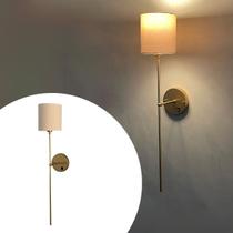 Arandela De Parede Clássica Com Interruptor de alumínio com Cúpula ref 83