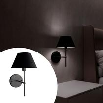 Arandela De Parede Clássica Interna Com Cúpula Ref 16 e lâmpada Branco Frio Decoração Iluminação Casa Sala Quarto Lavabo