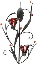 Arandela de parede com velas Home Locomotion Ruby Blossom Tealight Arandela de parede com velas Home Locomotion Ruby Blossom Tealight