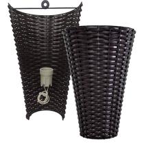 Arandela De Parede Cônica Tabaco