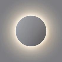 Arandela De Parede Eclipse Redonda Luz Indireta 30cm Branca 127/220v Branco Arandela De Parede Eclipse Redonda Luz Indireta 30cm Branca 127/220v Branco